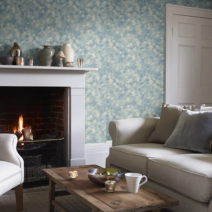 Mulberry Forest Wallpaper by Mulberry Home - Blue