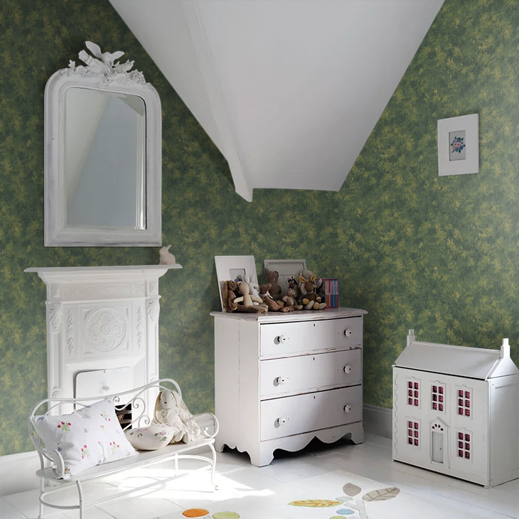 Mulberry Forest Wallpaper by Mulberry Home - Emerald
