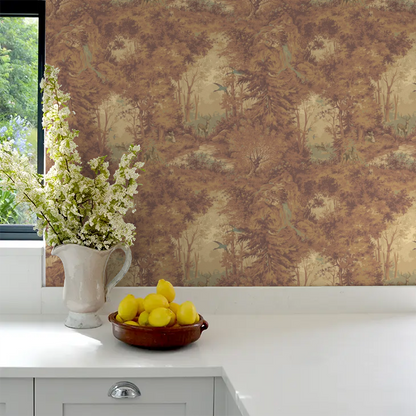 Mulberry Woodland Wallpaper by Mulberry Home - Autumn