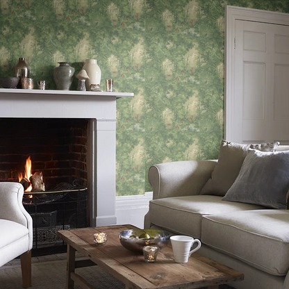 Mulberry Woodland Wallpaper by Mulberry Home - Spring