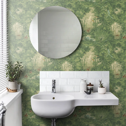 Mulberry Woodland Wallpaper by Mulberry Home - Spring