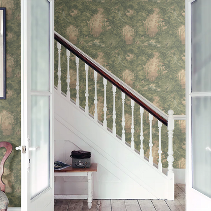 Mulberry Woodland Wallpaper by Mulberry Home - Sunrise