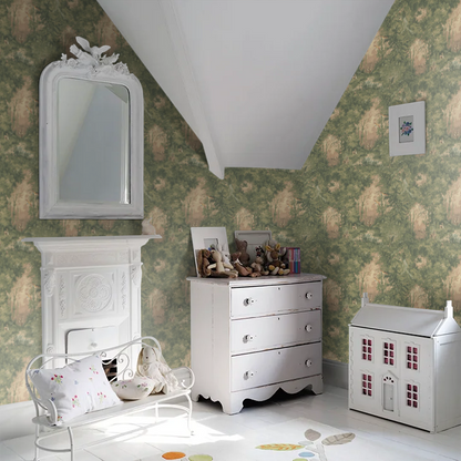 Mulberry Woodland Wallpaper by Mulberry Home - Sunrise