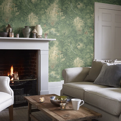 Grand Mulberry Woodland Wallpaper - Summer