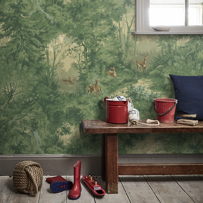 Grand Mulberry Woodland Wallpaper - Summer