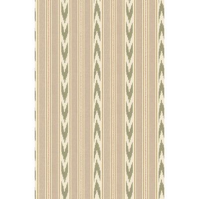 Newport Stripe by Mulberry Home Wallpaper - Lovat