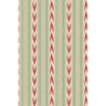 Newport Stripe by Mulberry Home Wallpaper - Red/Green