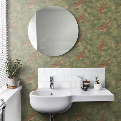 Forest Ducks by Mulberry Home Wallpaper - Lovat