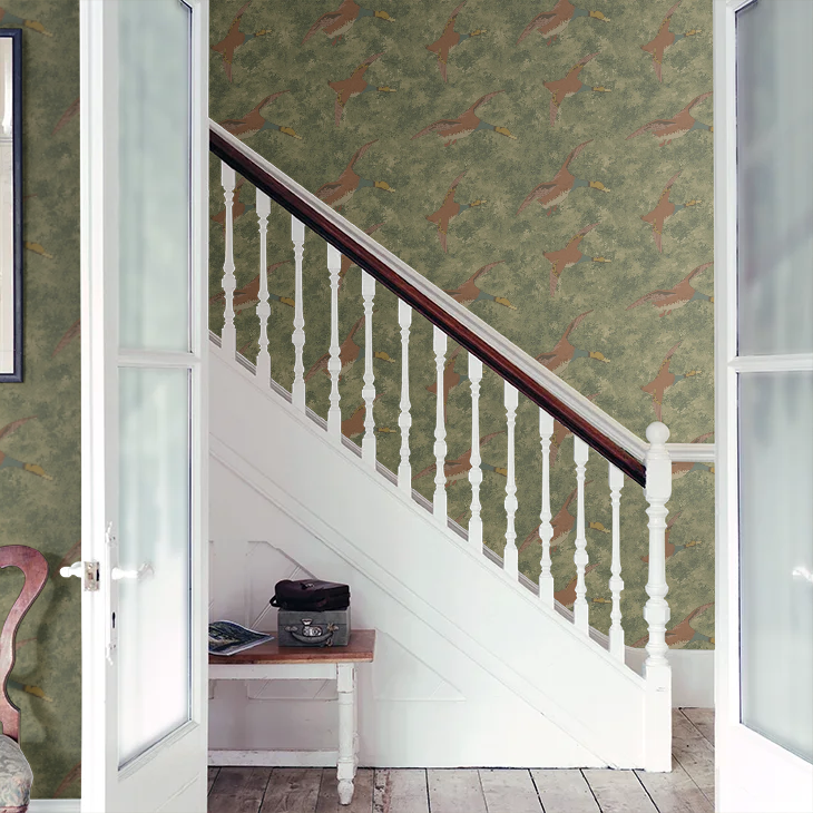 Forest Ducks by Mulberry Home Wallpaper - Lovat