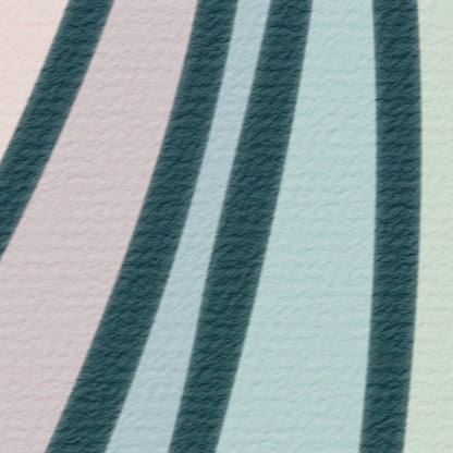 Gentle Waves - Custom Sized Wallpaper Mural (per m2)