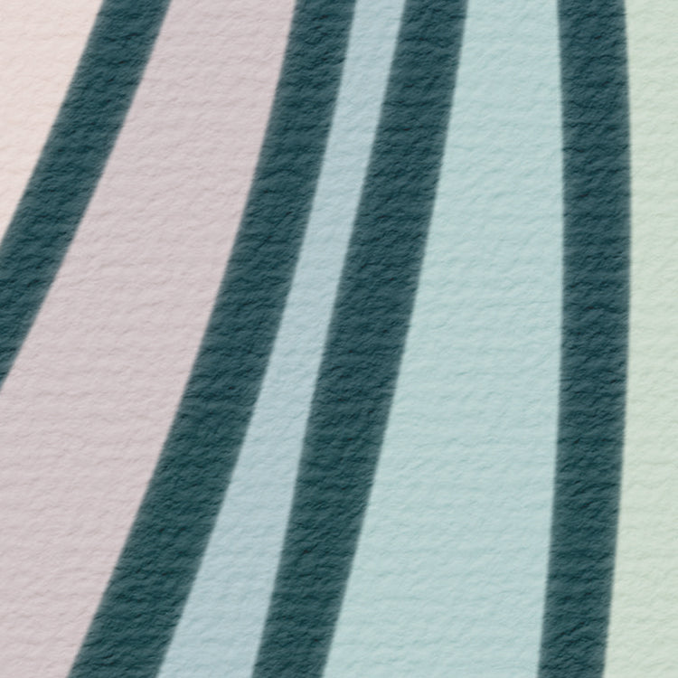 Gentle Waves - Custom Sized Wallpaper Mural (per m2)
