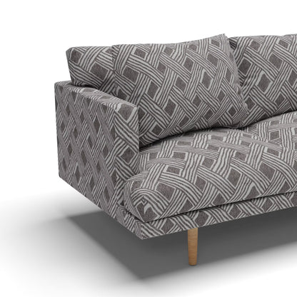 Palacio Upholstery Fabric - Grey