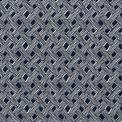 Palacio Upholstery Fabric - Navy
