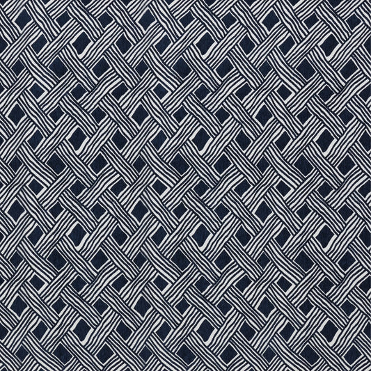 Palacio Upholstery Fabric - Navy
