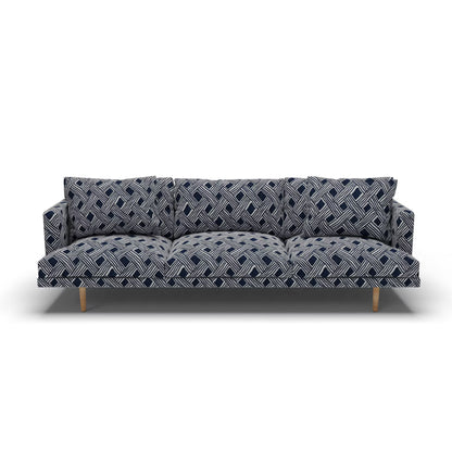 Palacio Upholstery Fabric - Navy