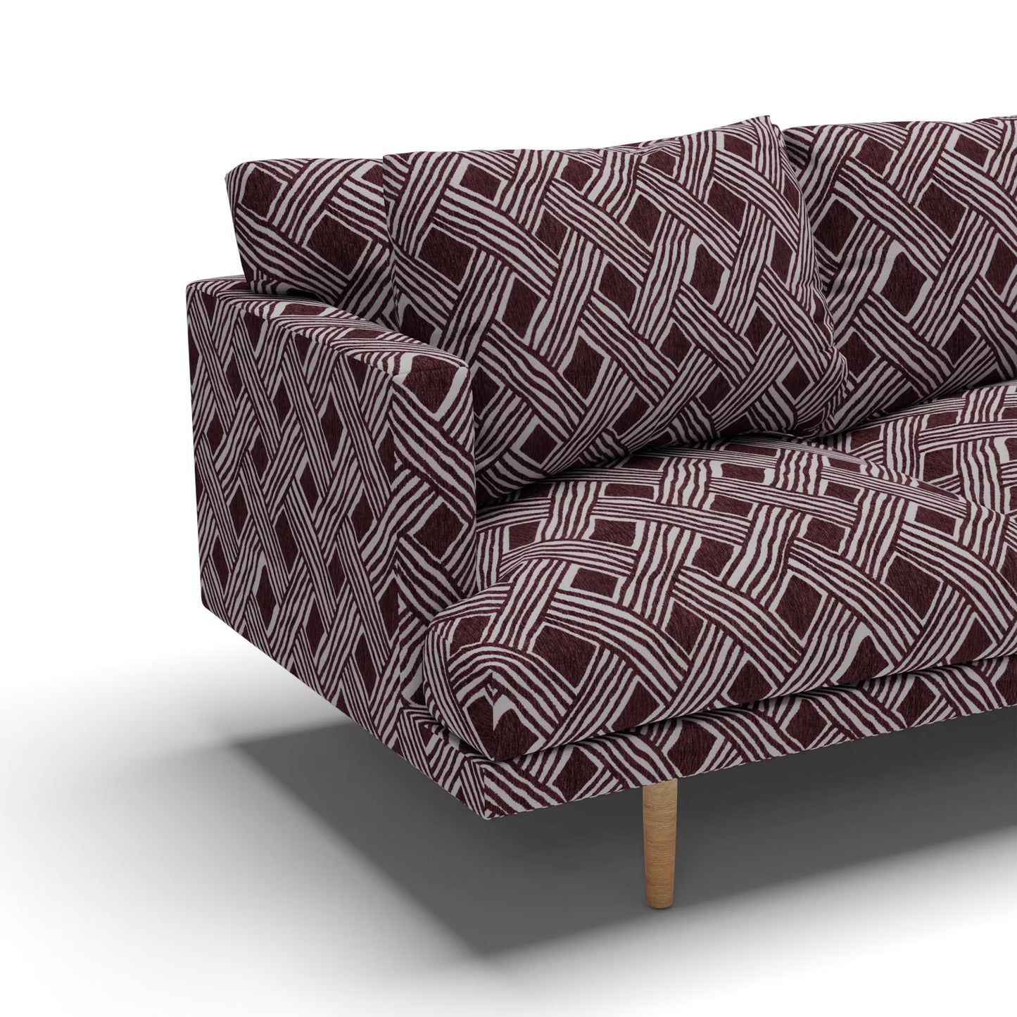 Palacio Upholstery Fabric - Plum
