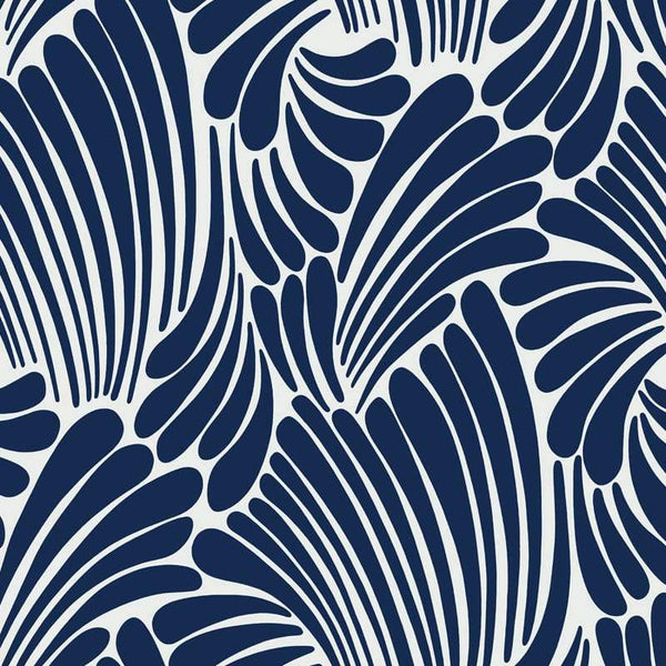 Sample – Fingers Florence Broadhurst Wallpaper - Sea