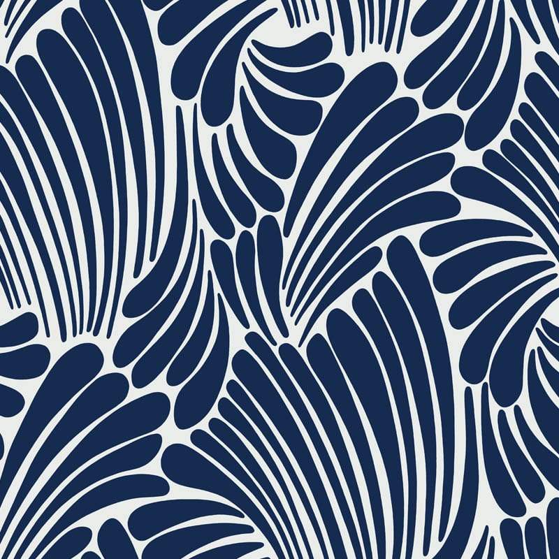 Fingers Florence Broadhurst Wallpaper - Sea