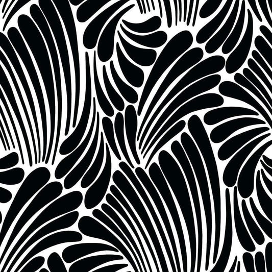 Fingers Florence Broadhurst Wallpaper - Soot