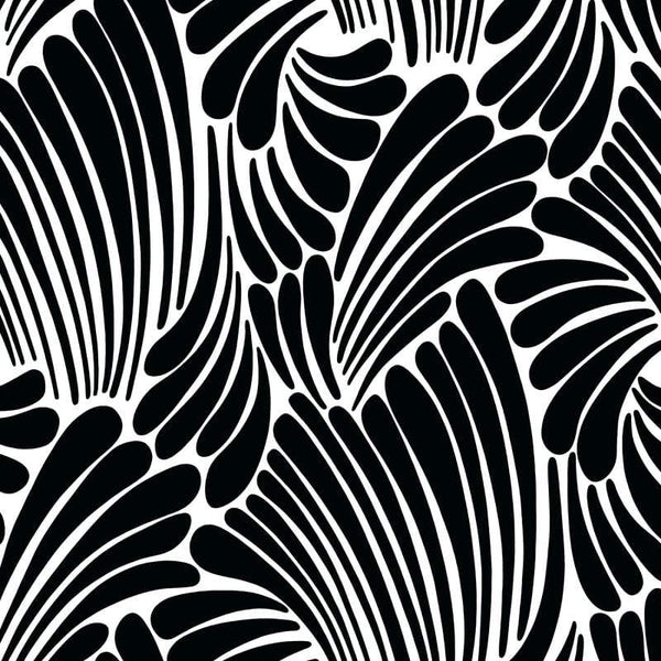 Sample – Fingers Florence Broadhurst Wallpaper - Soot