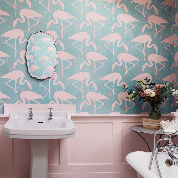 Sample - Flamingos Wallpaper