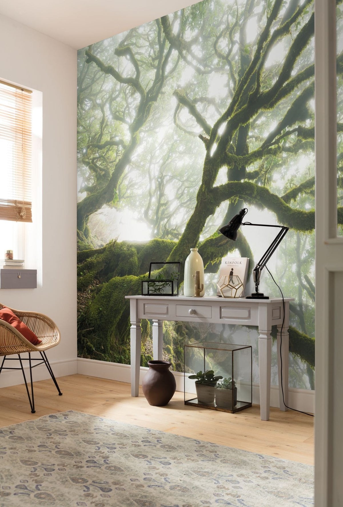 Sample – Forgotten Forest - Custom Sized Wallpaper Mural (per m2)