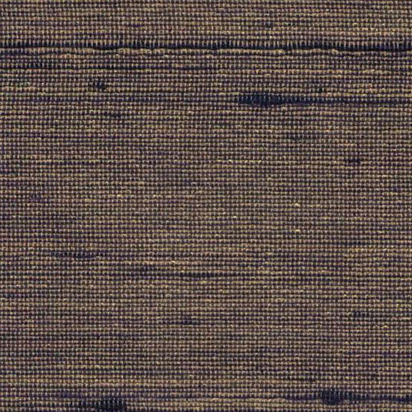 Sample - Silk Road Wallpaper - 100% Silk - Golden Metal