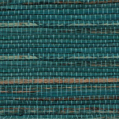 Hemp Revolution - 100% Hemp Wallpaper - Crystal Teal