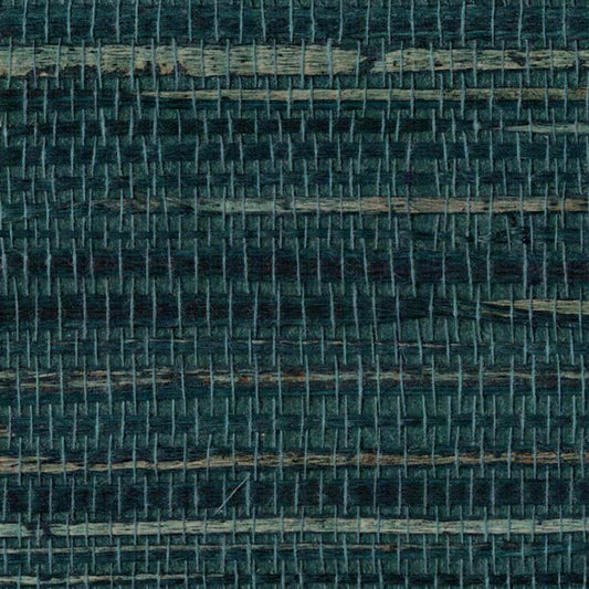 Hemp Revolution - 100% Hemp Wallpaper - Blue Opal