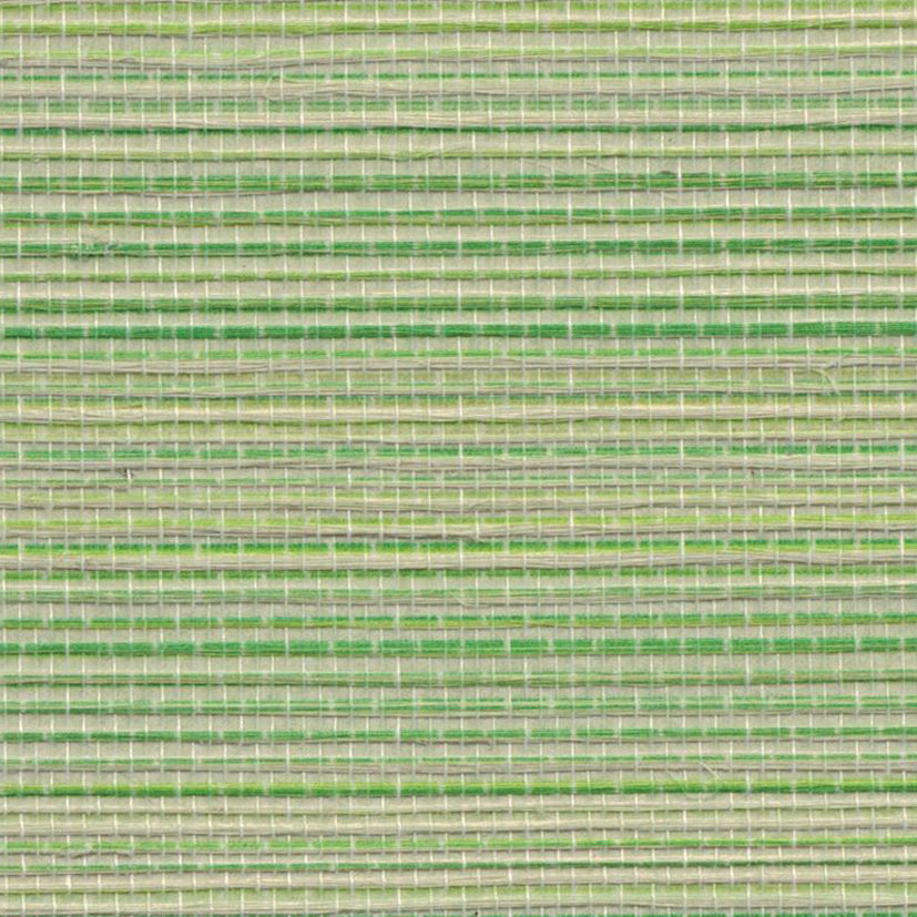 Agave Grasscloth Wallpaper - Emerald Green
