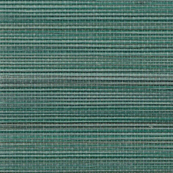 Sample - Agave Grasscloth Wallpaper - Dark Green