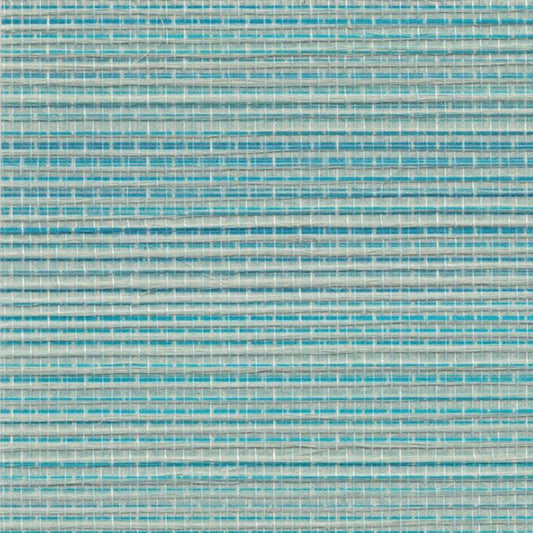 Agave Grasscloth Wallpaper - 12 Colours - Light Blue