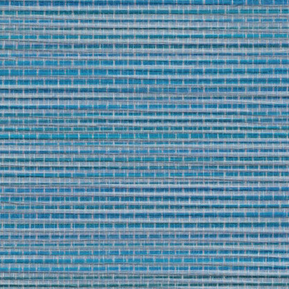 Agave Grasscloth Wallpaper - 12 Colours - Sapphire Blue