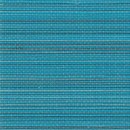 Agave Grasscloth Wallpaper - 12 Colours - Peacock Blue