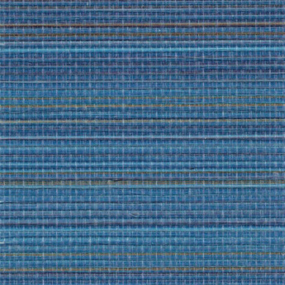 Agave Grasscloth Wallpaper - 12 Colours - Cobalt Blue