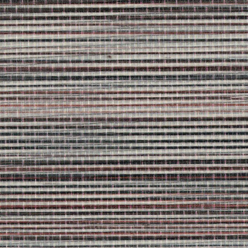 Agave Grasscloth Wallpaper - 12 Colours - Purple Gray
