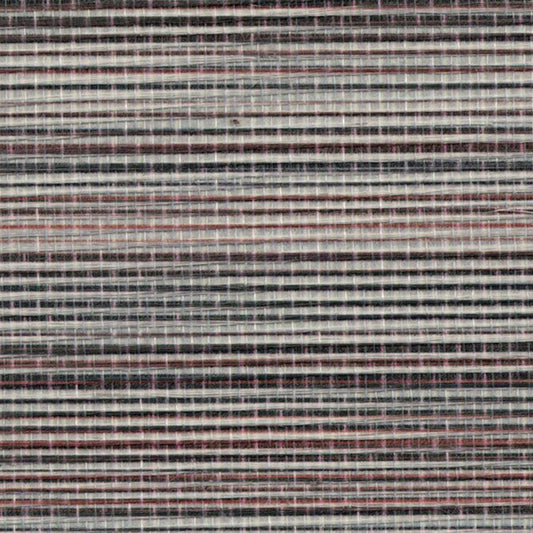 Agave Grasscloth Wallpaper - 12 Colours - Purple Gray
