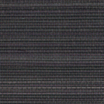 Agave Grasscloth Wallpaper - 12 Colours - Charcoal Gray
