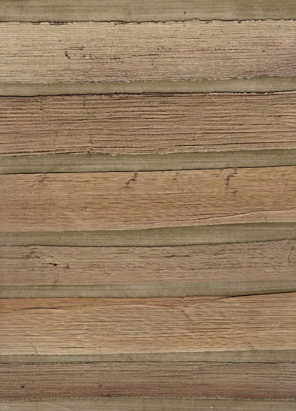 Sample - Plantation Wallpaper - 100% Banana Leaf - Mustard Gold