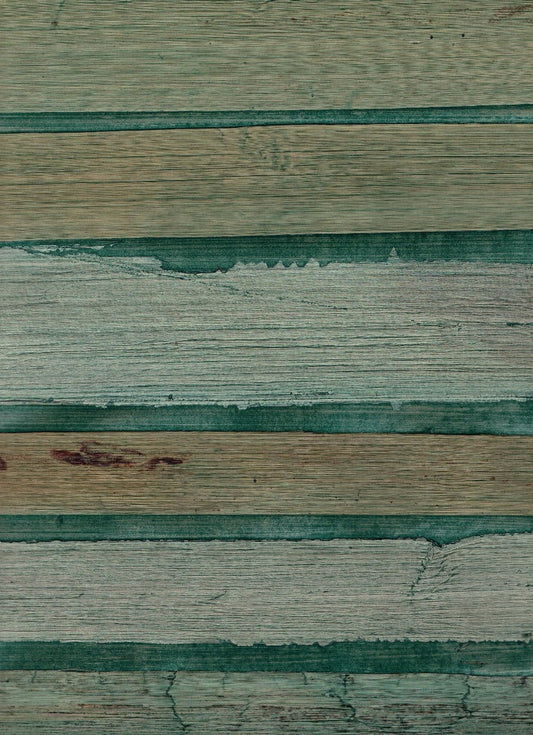 Plantation Wallpaper - 100% Banana Leaf - Pine Green