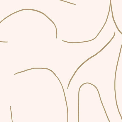 Academy Wallpaper - Beige