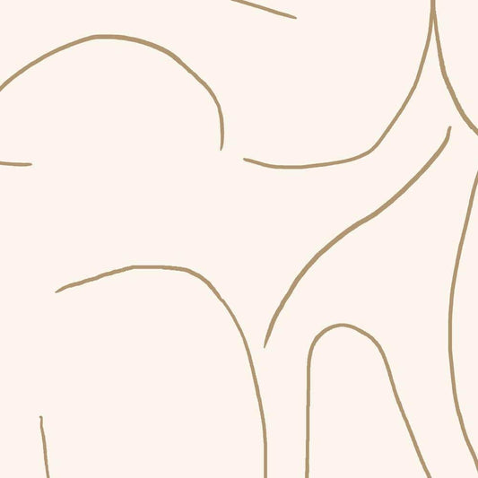 Academy Wallpaper - Beige