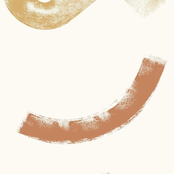 Sample - Movement Wallpaper - Parme/Orange