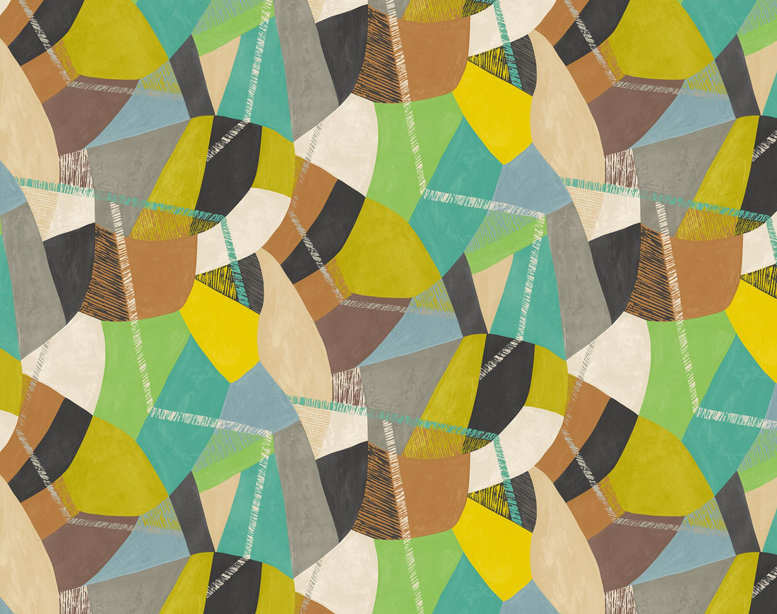 Abstract Geo Wallpaper - Jade Riot