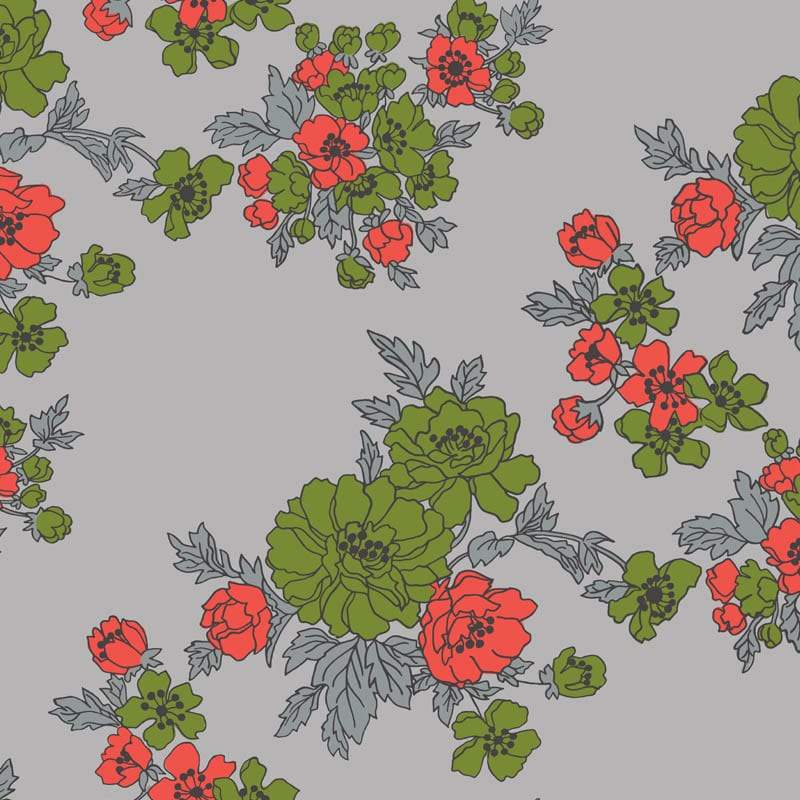 Gardenia Florence Broadhurst Wallpaper - Equatorial