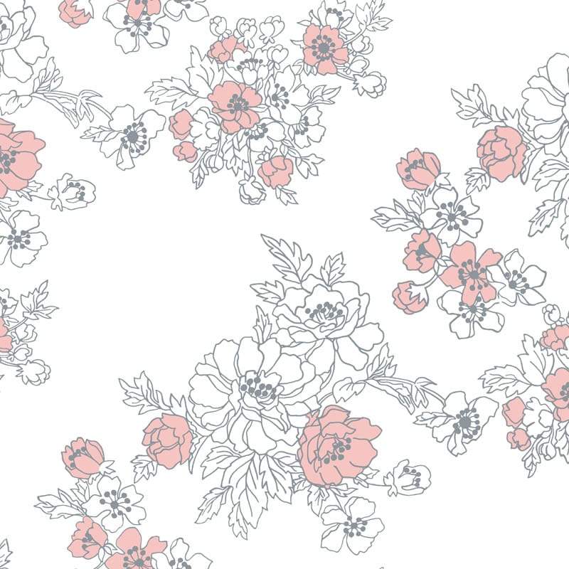Sample – Gardenia Florence Broadhurst Wallpaper - Corella