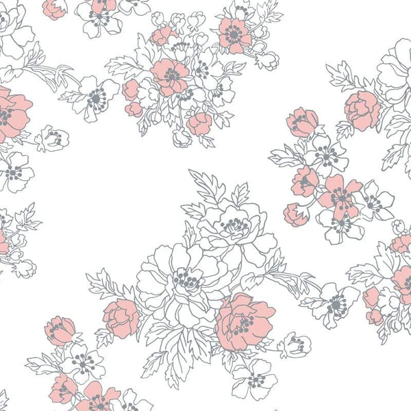 Sample – Gardenia Florence Broadhurst Wallpaper - Corella