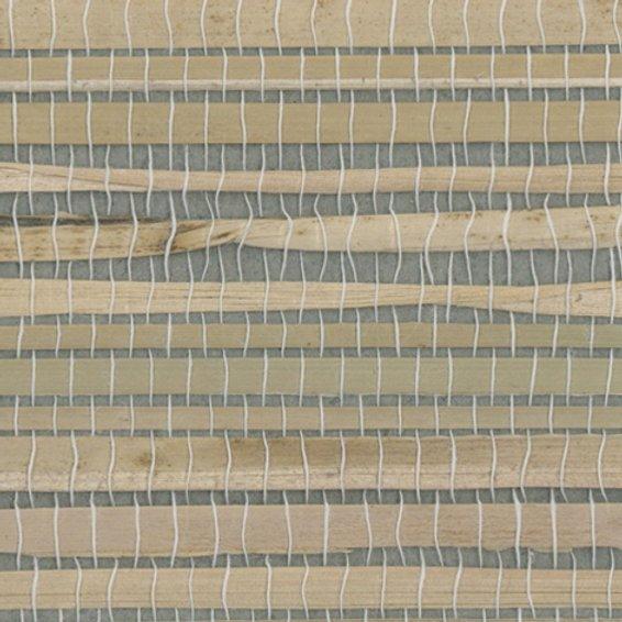 Sample - Genuine Grasscloth Wallpaper - Grey