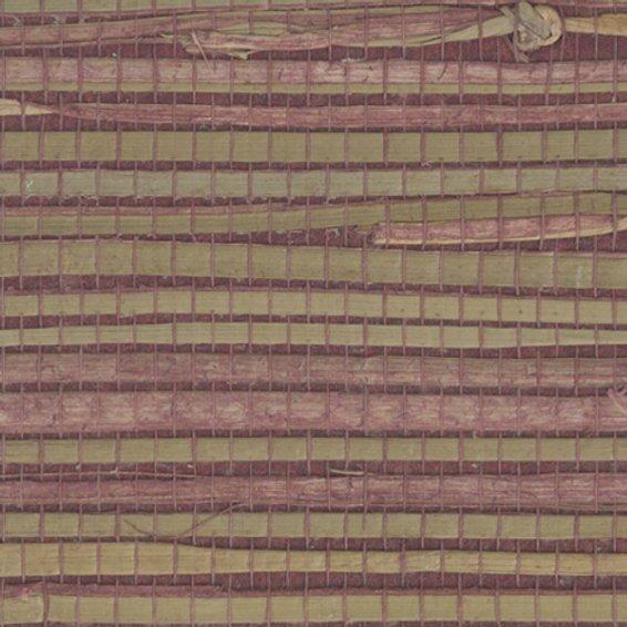 Sample - Genuine Grasscloth Wallpaper - Grape