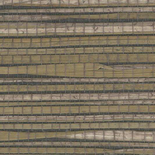 Genuine Grasscloth Wallpaper - Khaki